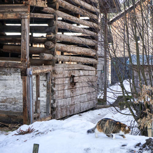 abbruchreifer Strickbau